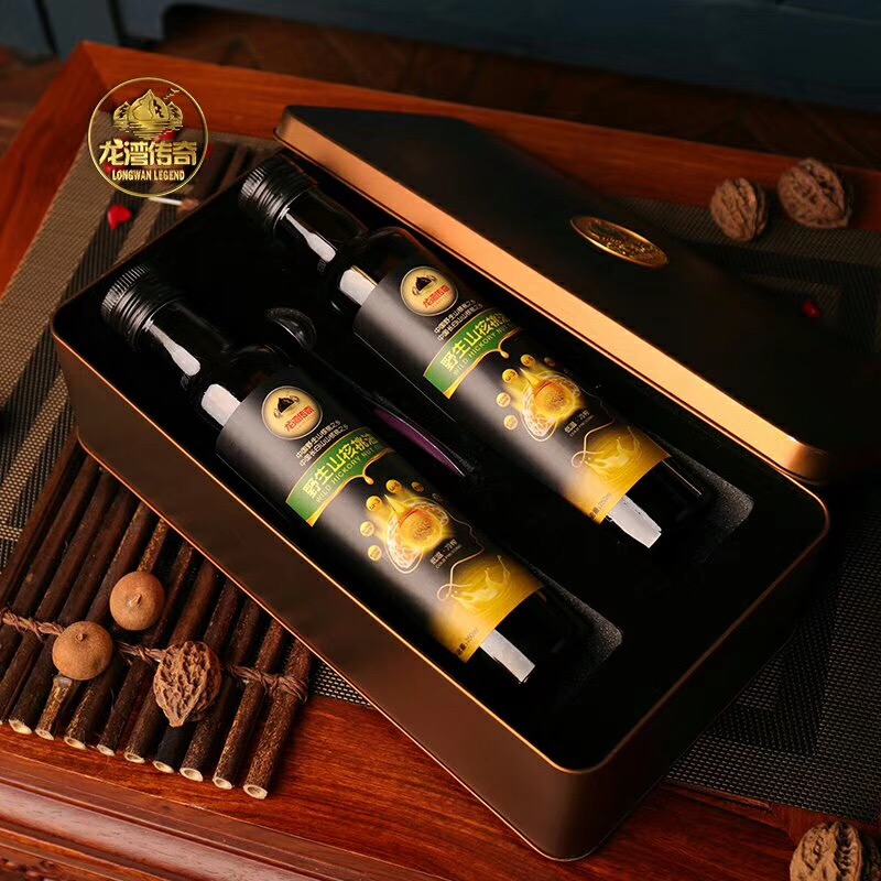 龙湾传奇 有机野生山核桃油礼盒