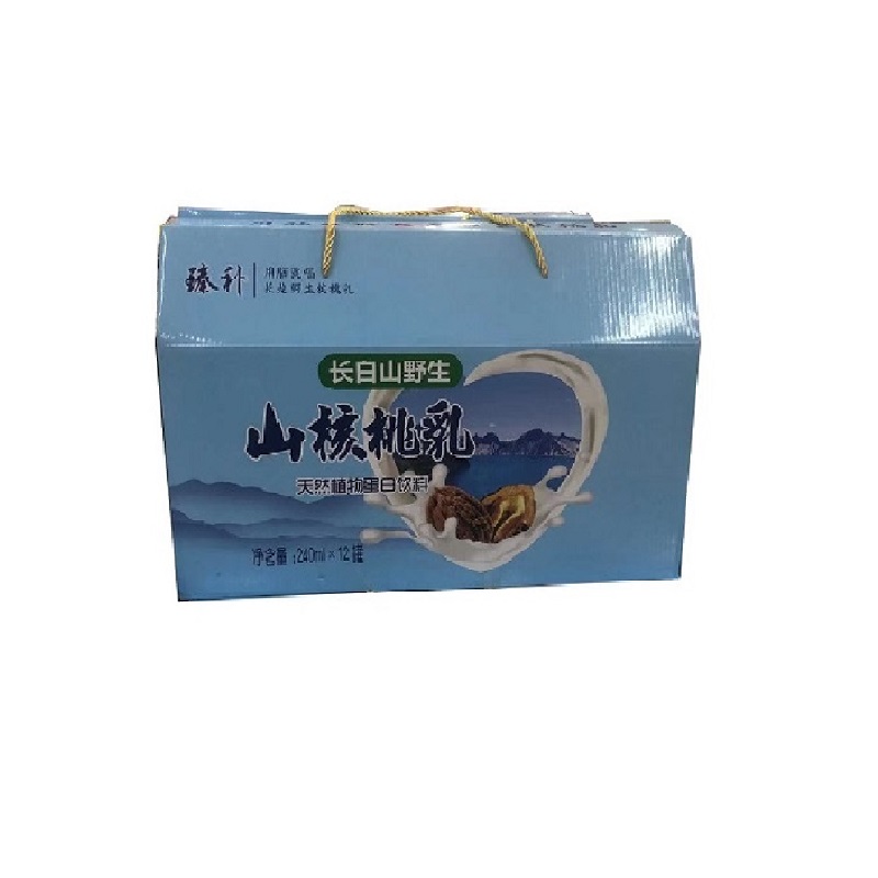 臻补野生山核桃乳礼盒12罐