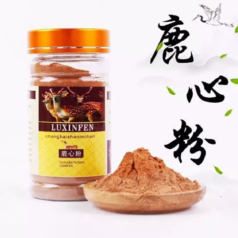 东北特产鹿心粉瓶装
