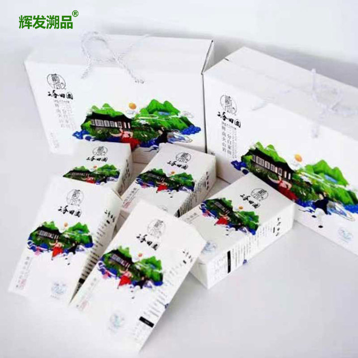 辉发溯品白色礼盒米