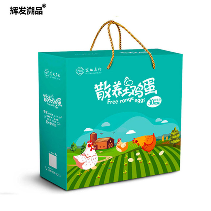 辉发溯品笨鸡蛋礼盒30装